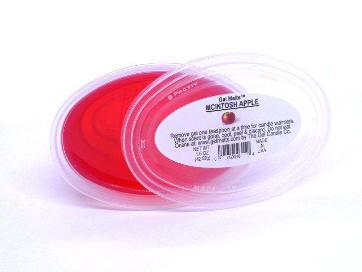 (image for) Mcintosh Apple scented Gel Melts™ Gel Wax for warmers - 3 pack