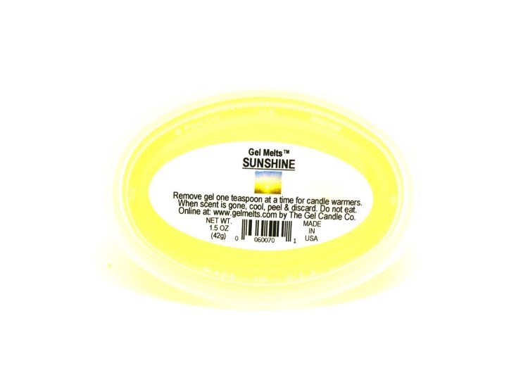 (image for) Sunshine scented Gel Melts™ for warmers 3 pack
