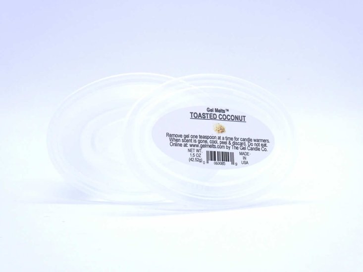 (image for) Toasted Coconut Scented Gel Melts™ Gel Wax for warmers 3 pack