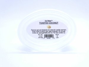 (image for) Toasted Coconut Scented Gel Melts™ Gel Wax for warmers 3 pack