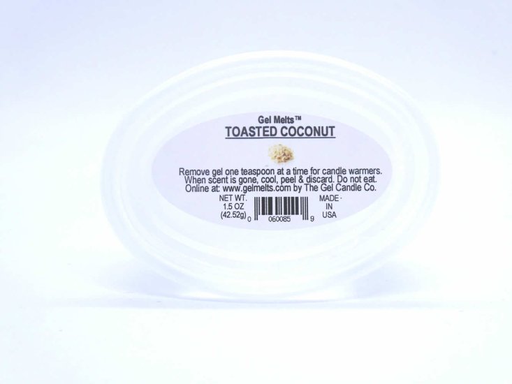 (image for) Toasted Coconut Scented Gel Melts™ Gel Wax for warmers 3 pack