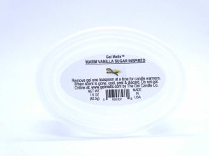(image for) Warm Vanilla Sugar Inspired scented Gel Melts for warmers 3 pack