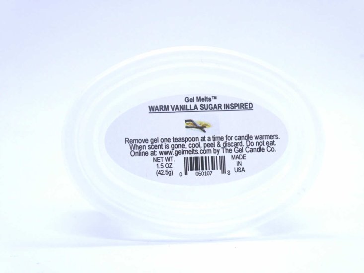 (image for) Warm Vanilla Sugar Inspired scented Gel Melts for warmers 3 pack