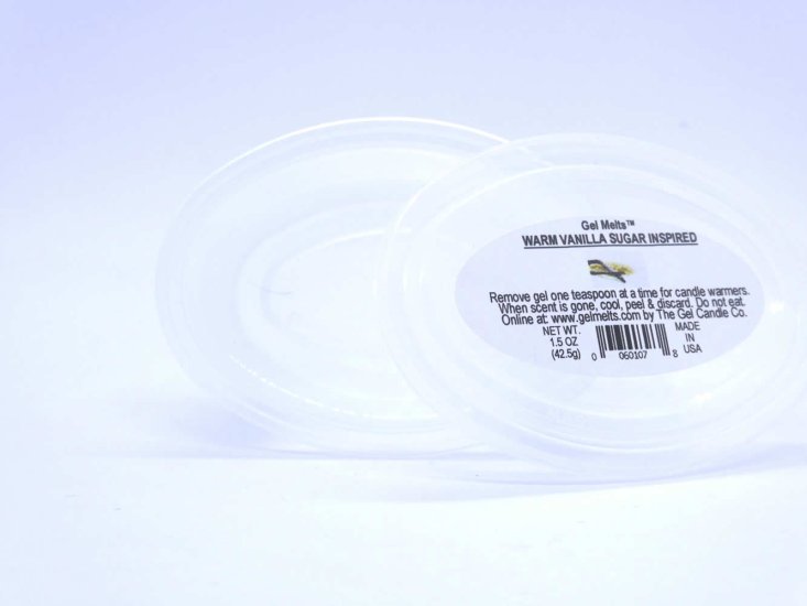(image for) Warm Vanilla Sugar Inspired scented Gel Melts for warmers 3 pack