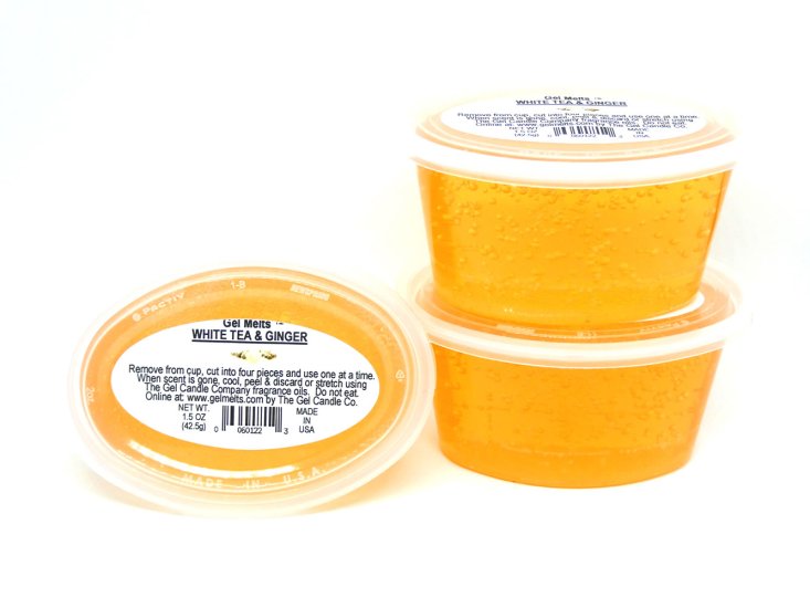 (image for) White Tea & Ginger scented Gel Melts™ for warmers - 3 pack
