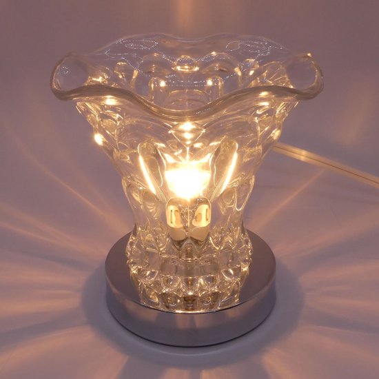 (image for) Crystal Clear Glass Touch Activation Aroma Warmer