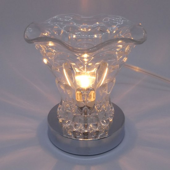 (image for) Crystal Clear Glass Touch Activation Aroma Warmer
