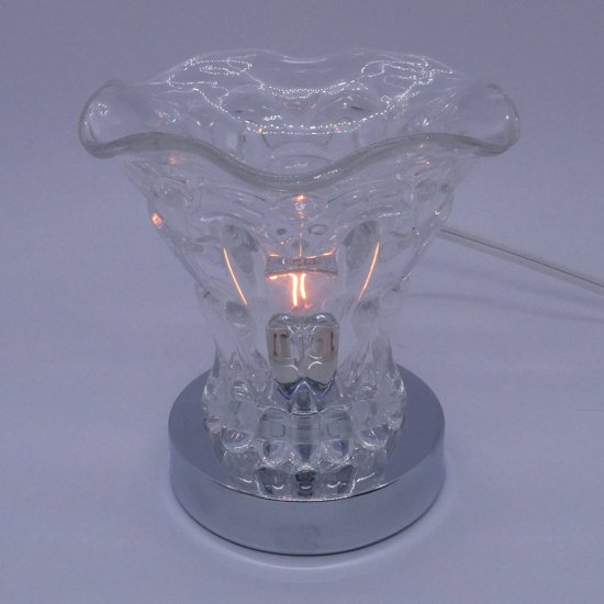(image for) Crystal Clear Glass Touch Activation Aroma Warmer