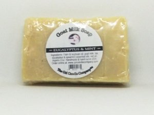 (image for) Eucalyptus Mint - Natural Goat Milk Soap For Sensitive Skin