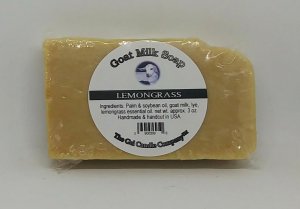 (image for) Lemongrass - Natural Goat's Milk Soap For Sensitive Skin
