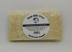 (image for) Unscented Oatmeal and Honey - Natural Goat's Milk Soap