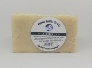(image for) Patchouli - Natural Goat's Milk Soap For Sensitive Skin