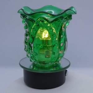(image for) Green Crown Glass Plugin Warmer Oil Touch Dimmer Control