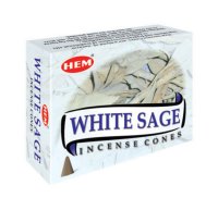 (image for) White Sage - Box of 10 Incense Cones
