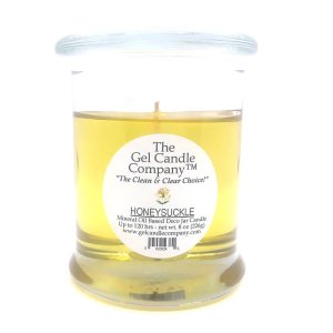 (image for) Honeysuckle Scented Gel Candle up to 120 Hour Deco Jar