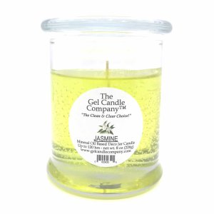 (image for) Jasmine Scented Gel Candle up to 120 Hour Deco Jar