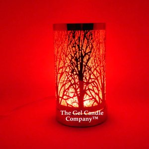 (image for) Color Changing Oil Gel Melts Wax Diffuser Lamp - FOREST TREES