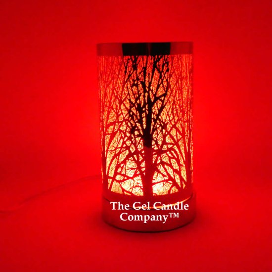 (image for) Color Changing Oil Gel Melts Wax Diffuser Lamp - FOREST TREES