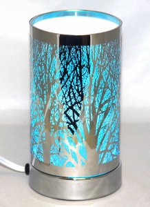 (image for) Color Changing Oil Gel Melts Wax Diffuser Lamp - FOREST TREES