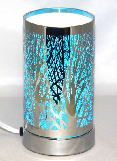 (image for) Color Changing Oil Gel Melts Wax Diffuser Lamp - FOREST TREES