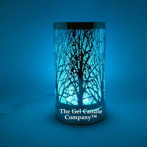 (image for) Color Changing Oil Gel Melts Wax Diffuser Lamp - FOREST TREES