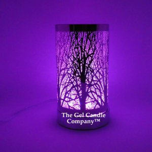 (image for) Color Changing Oil Gel Melts Wax Diffuser Lamp - FOREST TREES