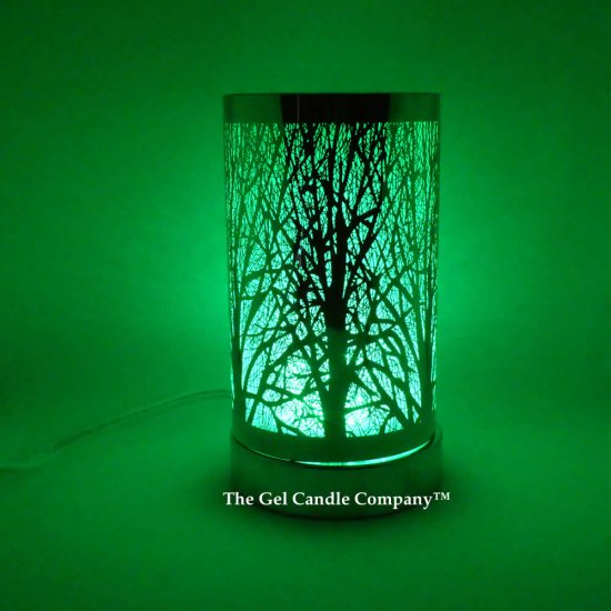 (image for) Color Changing Oil Gel Melts Wax Diffuser Lamp - FOREST TREES