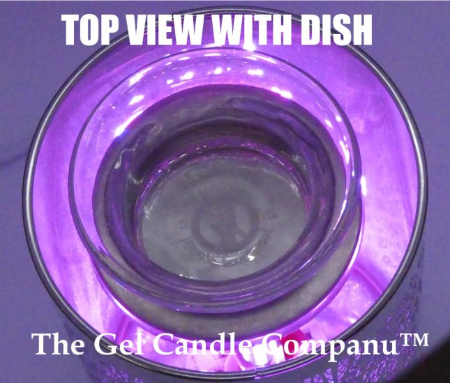 (image for) Color Changing Oil Gel Melts Wax Diffuser Lamp - FOREST TREES