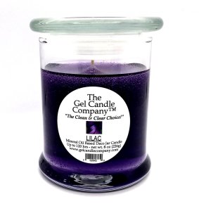 (image for) Lilac Scented Gel Candle up to 120 Hour Deco Jar