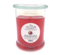(image for) Mcintosh Apple Scented Gel Candle up to 120 Hour Deco Jar