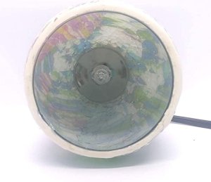 (image for) Decorative Mosaic Glass Aroma Lamp Multi Pastel Colors
