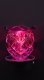 (image for) Glass Diamond Style Plug-in Warmer & Night Light w/dish - Purple