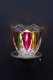 (image for) Glass Colorful NewTulip Style Plug-in Warmer Night Light w/dish
