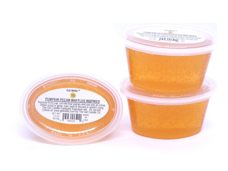 (image for) Pumpkin Pecan Waffles scented Gel Melts™ for warmers - 3 pack