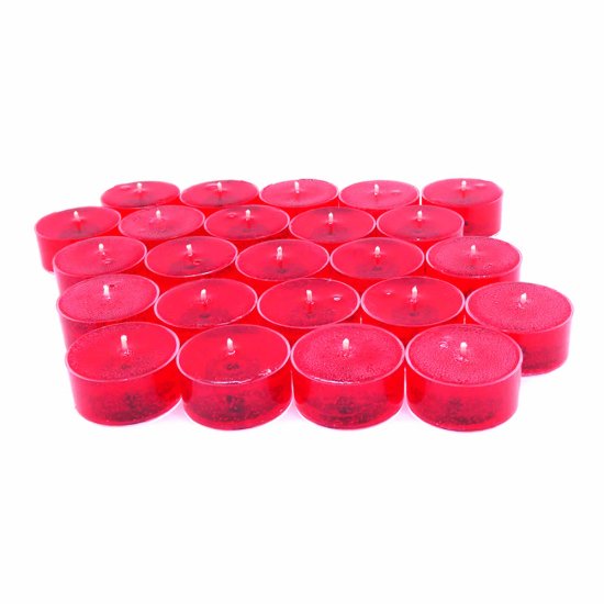(image for) Mcintosh Apple Scented Gel Candle Tea Lights - 24 pk.