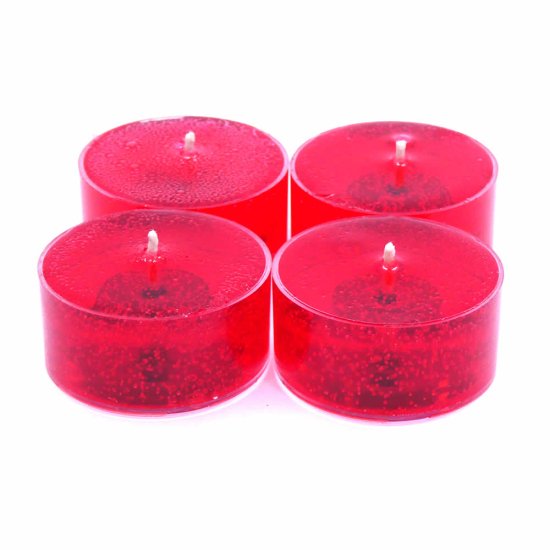 (image for) Mcintosh Apple Scented Gel Candle Tea Lights - 24 pk.