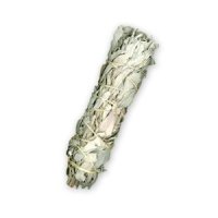 (image for) Large Sage Wrapped Bundle For Smudging - 8 inches