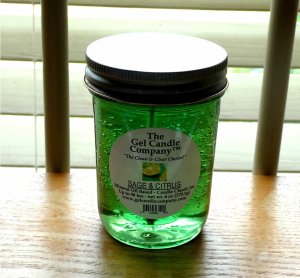 (image for) Sage and Citrus 90 Hour Gel Candle Classic Jar