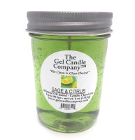 (image for) Sage and Citrus 90 Hour Gel Candle Classic Jar