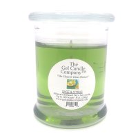 (image for) Sage and Citrus Scented Gel Candle up to 120 Hour Deco Jar