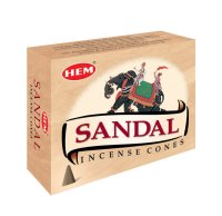 (image for) Sandal - Box of 10 Incense Cones