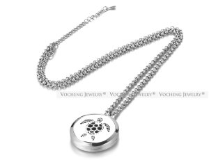 (image for) Sea Turtle Stainless Steel Aroma Vent Diffuser 30mm With Pads