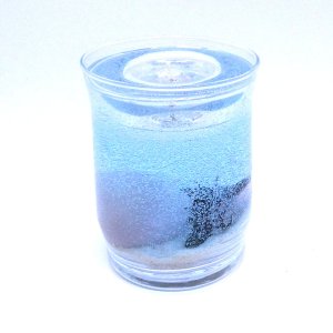(image for) Sea Turtle Hatchling Forever Gel Candle With 4 Pack Tea Lights