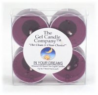 (image for) In Your Dreams Scented Gel Candle Tea Lights - 4 pk.