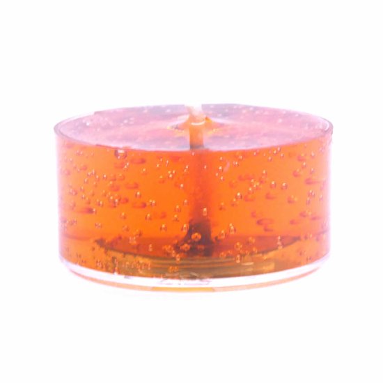 (image for) Mango Papaya Scented Gel Candle Tea Lights - 4 pk.