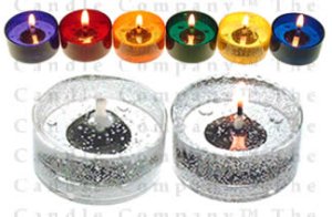 (image for) 210 Unscented Gel Candle Tea Lights (up to 8 hrs each)