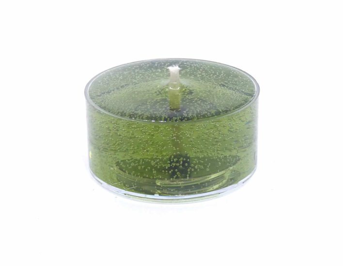 (image for) Patchouli Scented Gel Candle Tea Lights - 4 pk.
