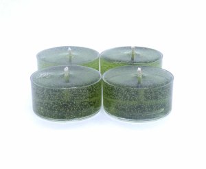 (image for) Patchouli Scented Gel Candle Tea Lights - 4 pk.