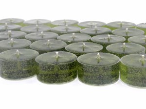 (image for) Patchouli Scented Gel Candle Tea Lights - 4 pk.