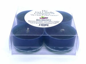 (image for) Bayberry Scented Gel Candle Tea Lights - 4 pk.